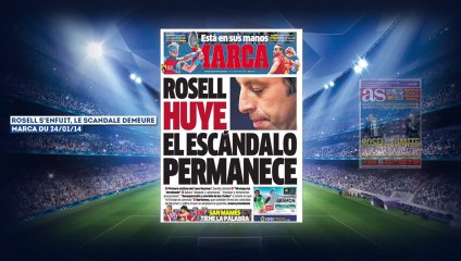 La presse madrilène dézingue Rosell, Manchester United dans tous ses états