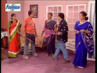 Marathi Natak - Ya Ghar Aaplach Aahe Part - 1 - Atul Parchure, Prasad Oak & Maithili Varang