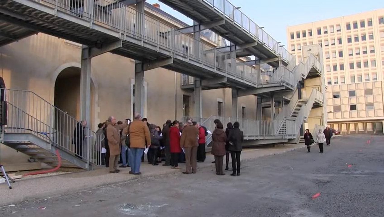 57 associations yonnaises visitent leurs futurs bureaux dans le nouveau pôle associatif