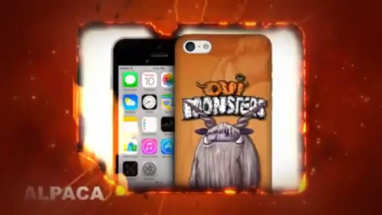 Head Case Ovi Monster Protective Back Case for Apple iPhone 5C