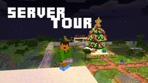 Minecraft: Private Server Tour (Christmas Preperations) - Episode 79