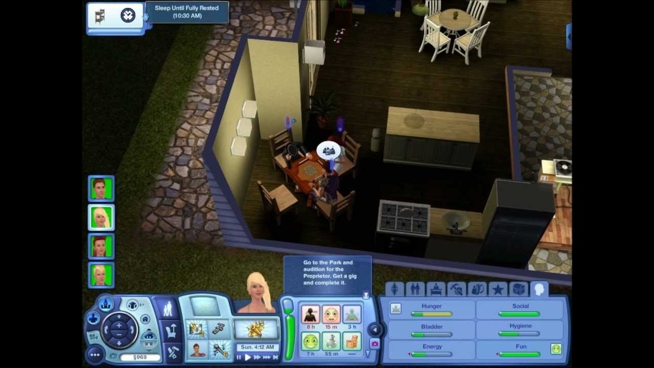 Let's Play : The Sims 3 Showtime (Part 6) - Lots Of Gigs ! w/ Commentary