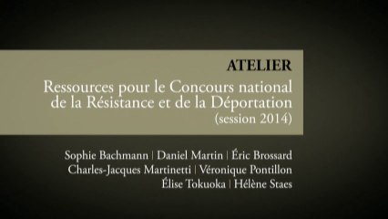 Les rendez-vous de l’histoire 2013 | Atelier ressources CNRD 2014