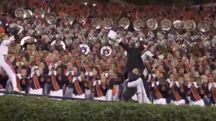 La Fanfare de Auburn devient folle au moment de la victoire de son équipe au Iron Bowl!