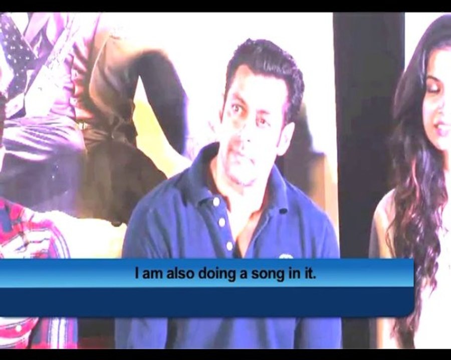Salman unveils O Teri trailer