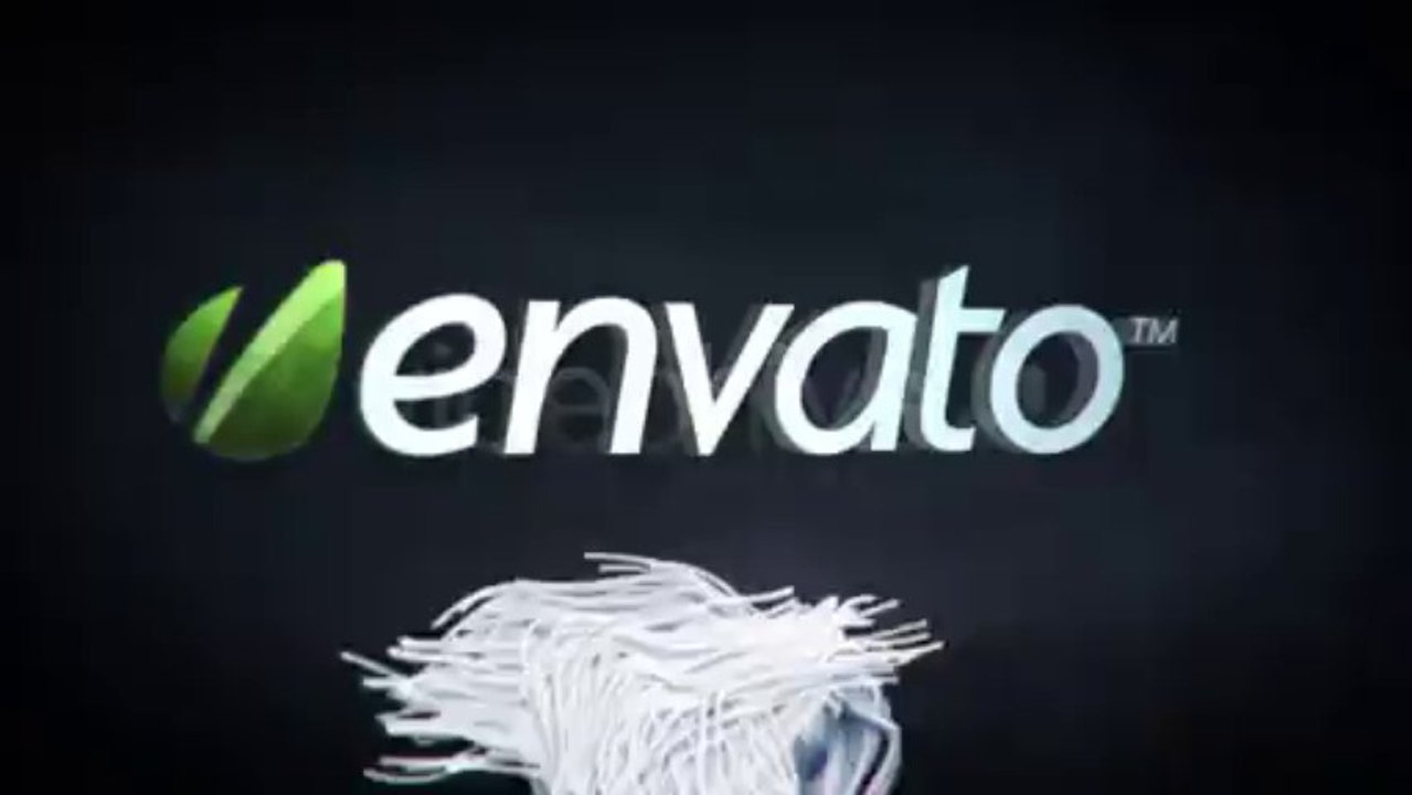 White Growing Vines - After Effects Template