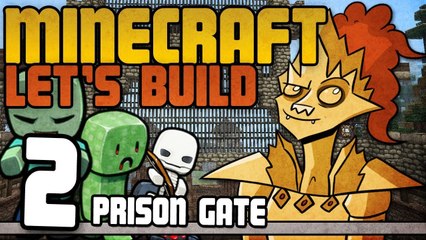 Minecraft - Let's Build An RPG: 2 [The Prison Gate]