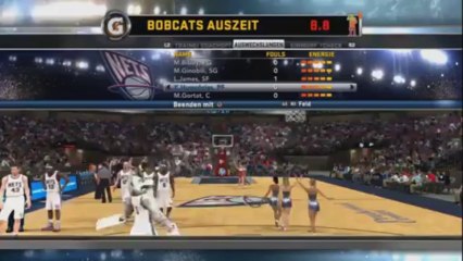 NBA 2K12 (20)_ Eure Nets gegen Bobcats _live_ von Eurem CommanderKrieger