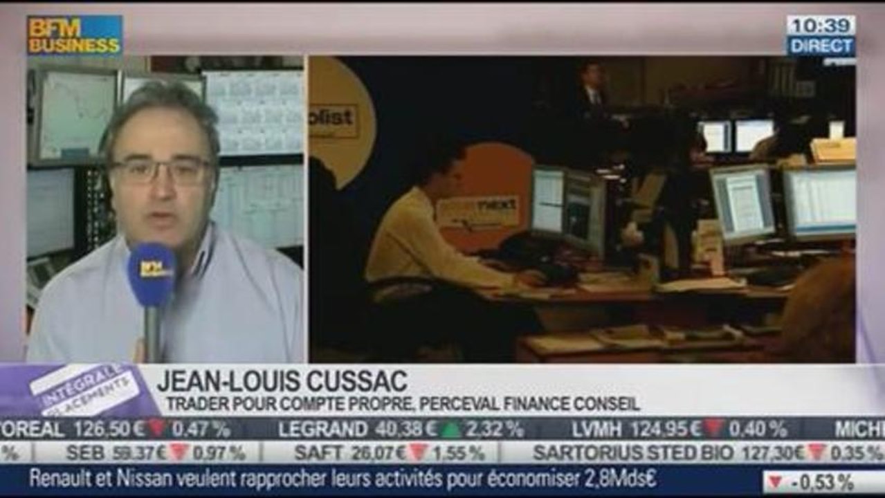Le Match des Traders: Jean-Louis Cussac VS Stéphane Ceaux-Dutheil, dans Intégrale Placements - 24/01
