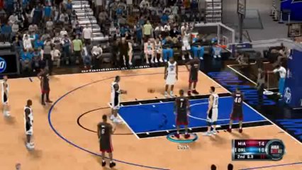 NBA 2K12 - Miami Heat vs Orlando Magic
