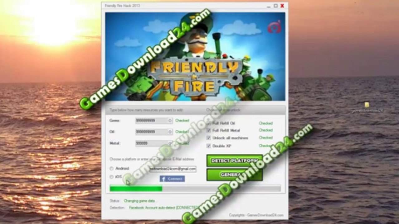 Friendly Fire Hack & Cheat Tool [Facebook_Android_iOS]