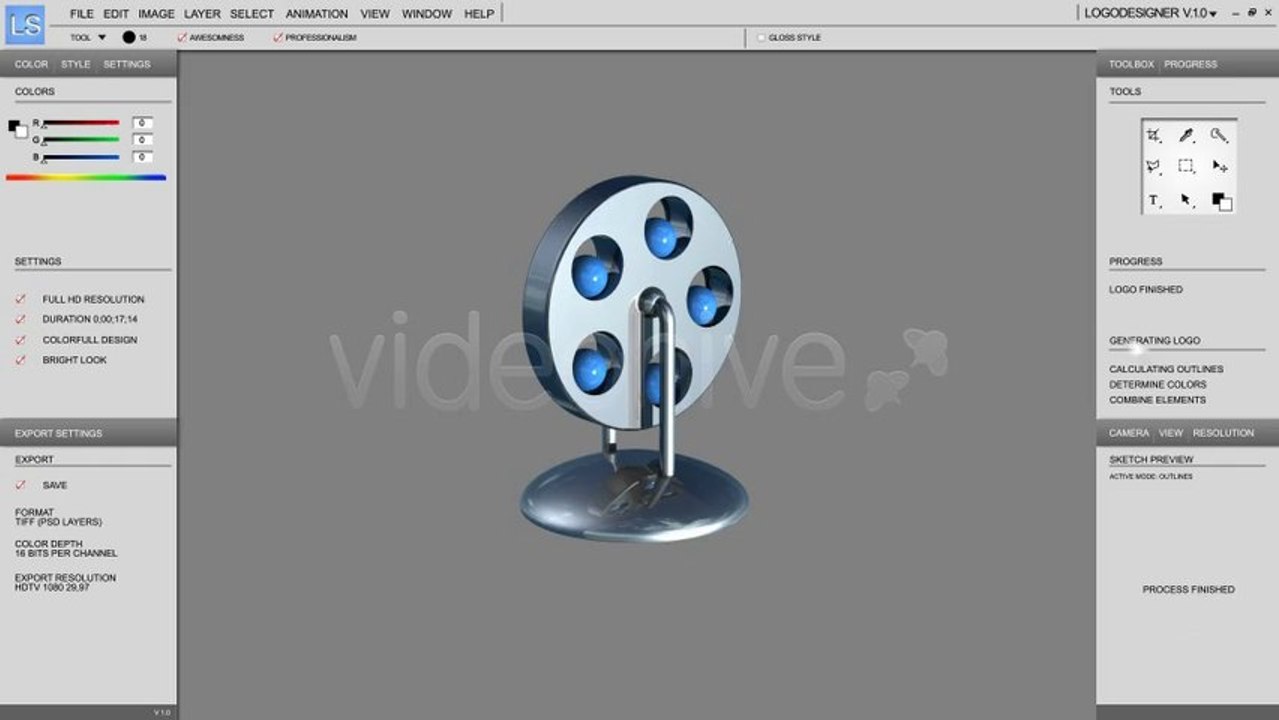 You Design It! LogoDesigner Version 1.0 - After Effects Template