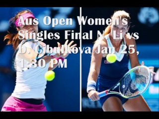Watch Cibulkova Face Li Stream 25 Jan