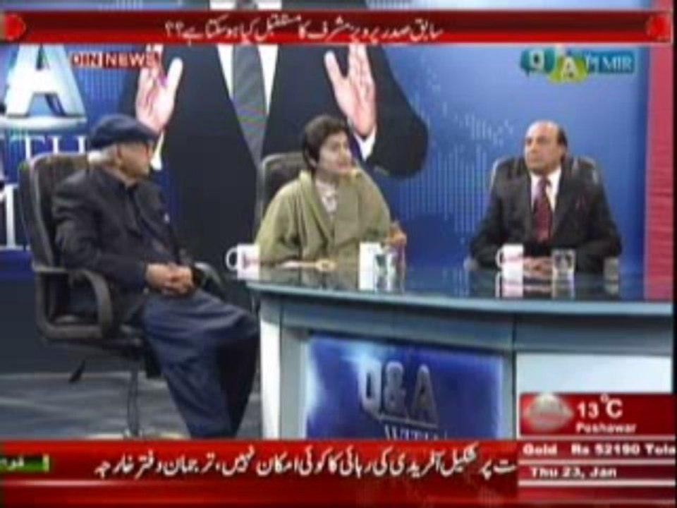 Q & A with PJ Mir (Sadar Parvez Musharraf Ka Mustaqbil Kya Ho sakta Hai ???) 23 January 2014 Part-2