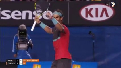 Australian Open 2014 SF Rafael Nadal vs. Roger Federer: Highlights