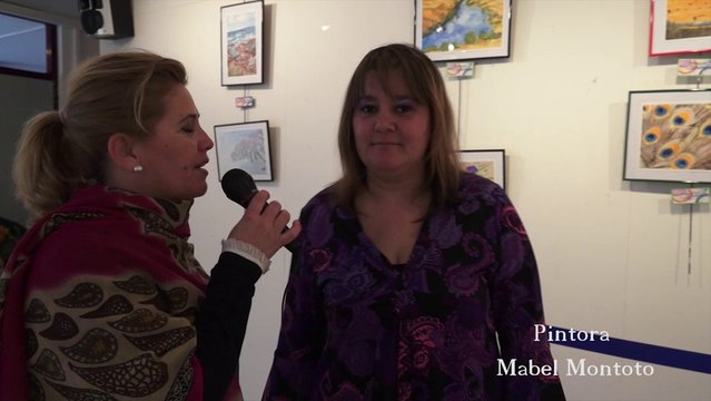 Entrevista a Mabel Montoto Sanchez EXPOSICION DE ACUARELAS, MIS ESTADOS DE ÁNIMO