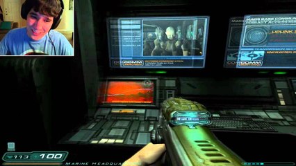 Doom 3 Vs JT - Part 3: Zombies don't scare.. AHHHHH!