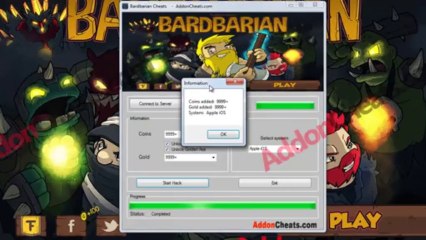 BARDBARIAN HACK, CHEAT, ADDITIONS TOOL