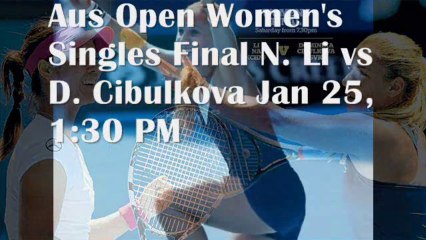 Live Cibulkova Face Li Jan 24