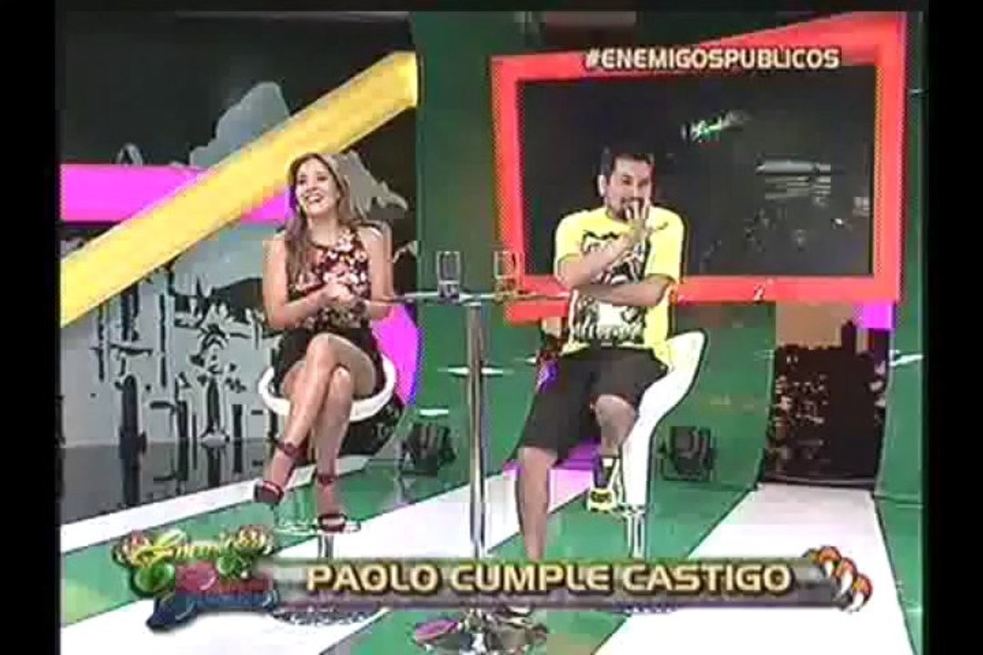 Enemigos Públicos: Paolo Donayre se convirtió en Yola Polastri por un día