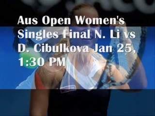 Live Tennis Cibulkova Face Li
