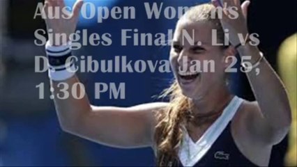 Aus Open Final Cibulkova Face Li 25 Jan 2014