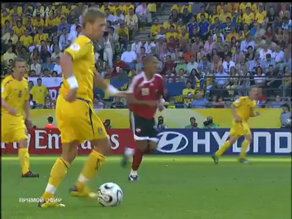Trinidad and Tobago Vs Sweden- 10_6_2006 Group B Part 1 of 2