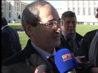 Depuis Genève, un représentant du régime syrien s'en prend à la France - 24/01
