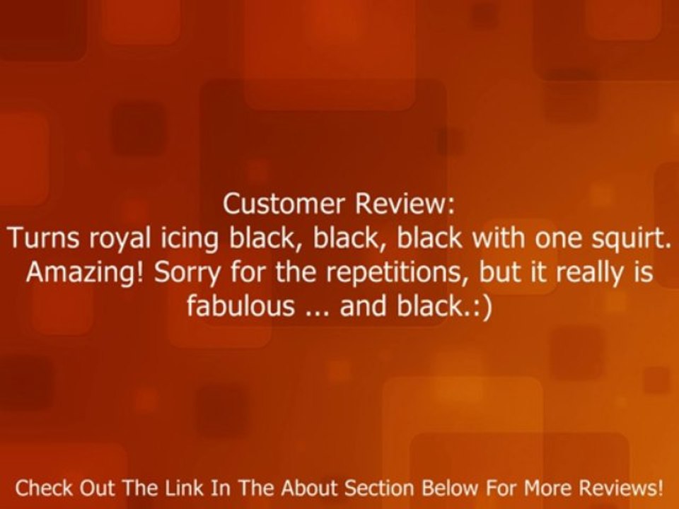 AmeriColor Gel Paste - Super Black Review