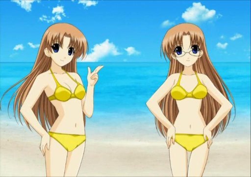 Futakoi Koi to Mizugi no Survival Gameplay HD PS2