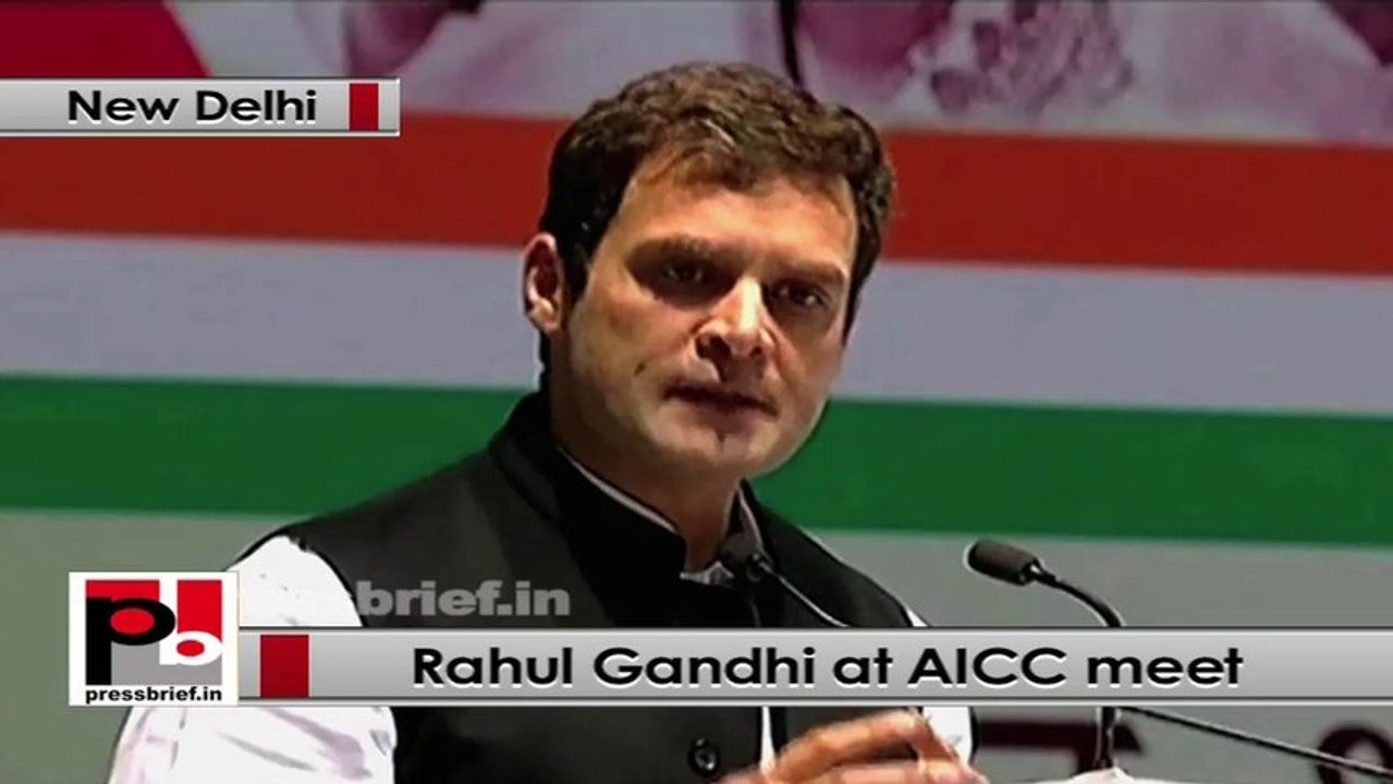Rahul Gandhi: Real change is structural and for that we need to work continuously