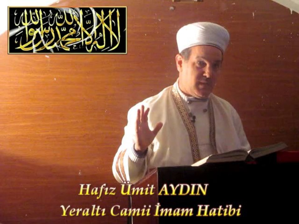 Cuma Vaaz'ı Yeraltı Camii İmam Hatibi / Hafız Ümit AYDIN