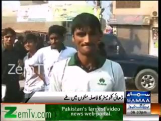 Khalid won race without having Joggers on his feet