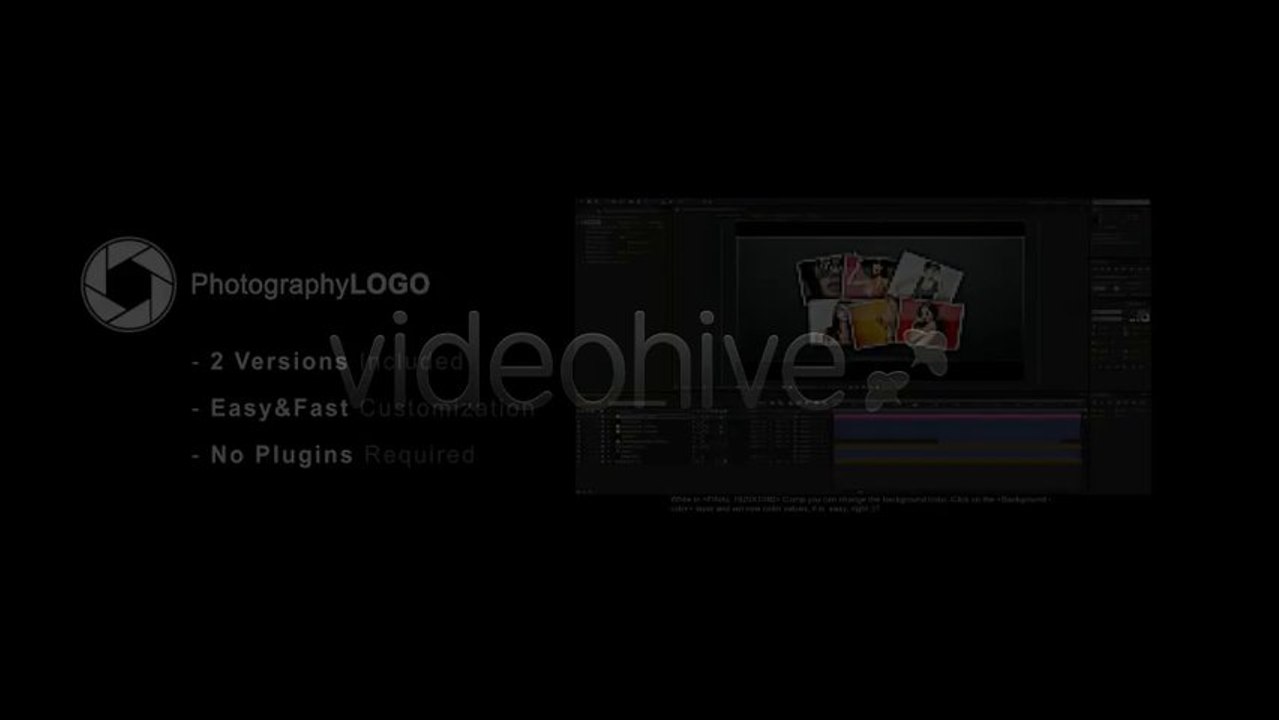 Photography Logo - After Effects Template