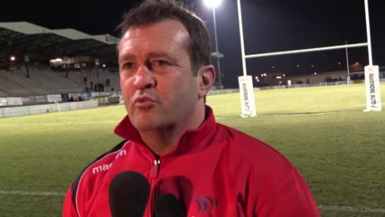 15° journée ProD2 Aurillac ASBH - réaction Christophe Hamacek