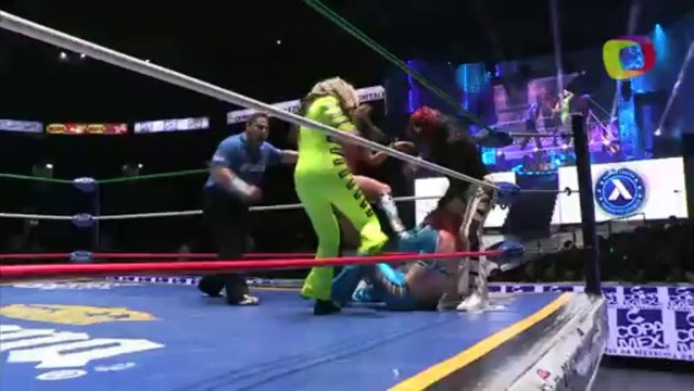 Dark Angel, Goya Kong, Silueta vs Dalys, La Seductora, Princesa Blanca