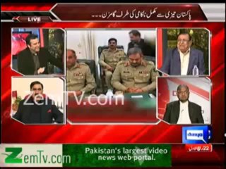 Nazeer Naji making fun of Ishaaq Dar