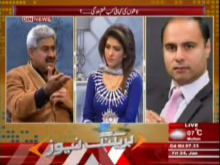 Morning Views (Pakistan Mehfuz Kab Tha ??) 24 January 2014