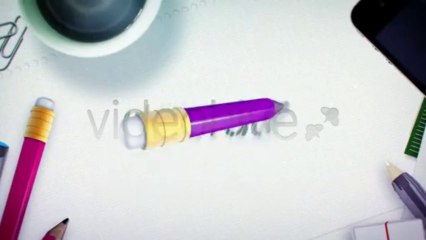 Magic Pencil Drawing - After Effects Template