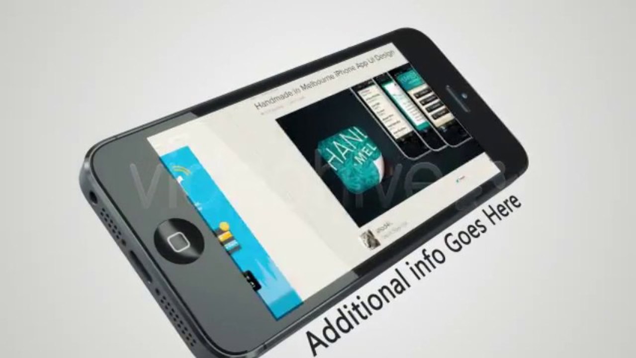 Phone 5 Promo - After Effects Template