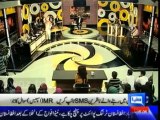 Mazaaq Raat (7th January 2014) Nabeel Gabool MQM with Amanullah & Iftikhar Thakur