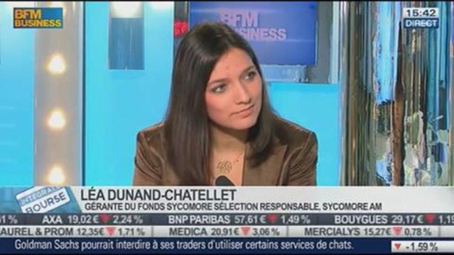 Focus sur le fonds ISR Sycomore Sélection Responsable: Léa Dunand-Chatellet, dans Intégrale Bourse – 24/01