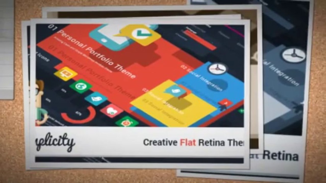 Simplicity Creative Flat Retina Theme Download
