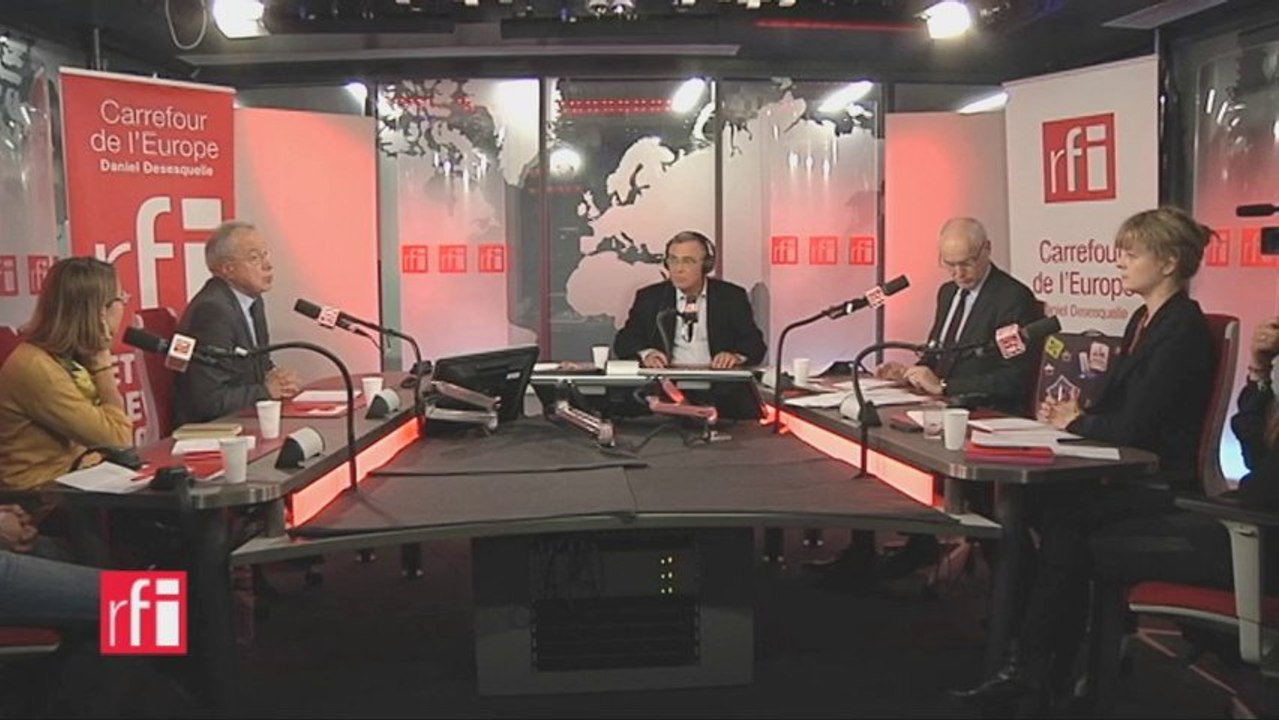 Thierry REPENTIN face à Alain LAMASSOURE - CARREFOUR DE L'EUROPE