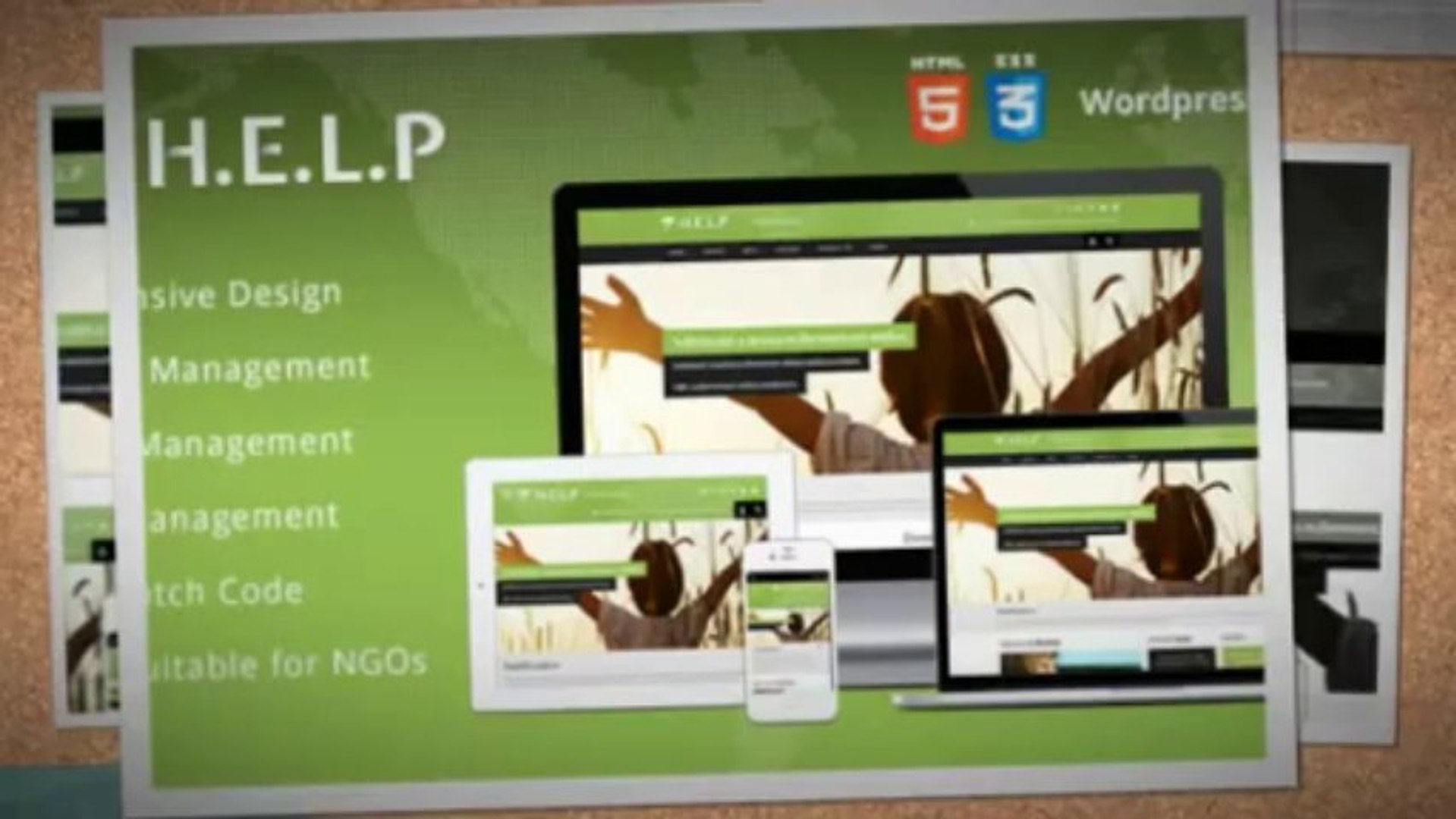 HELP NGO Wordpress Theme Download