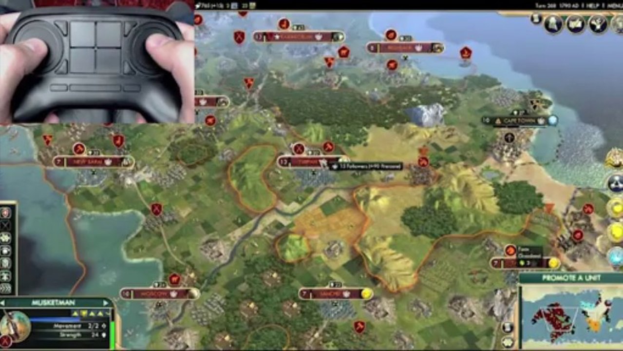 Steam Controller : nos impressions manette en mains