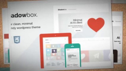 ShadowBox WP Super Minimal WordPress Theme Download
