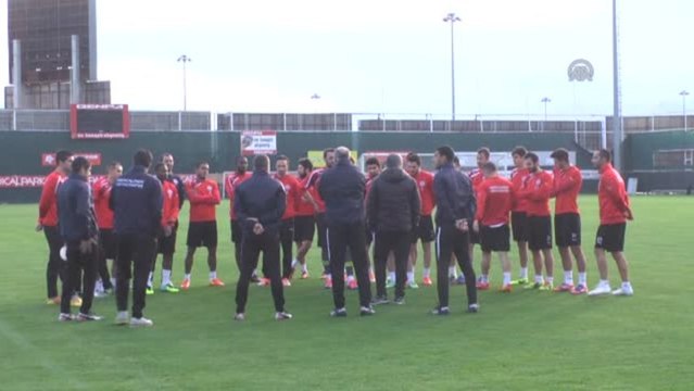 Medical Park Antalyaspor'da Kayseri Erciyesspor hazırlıkları -