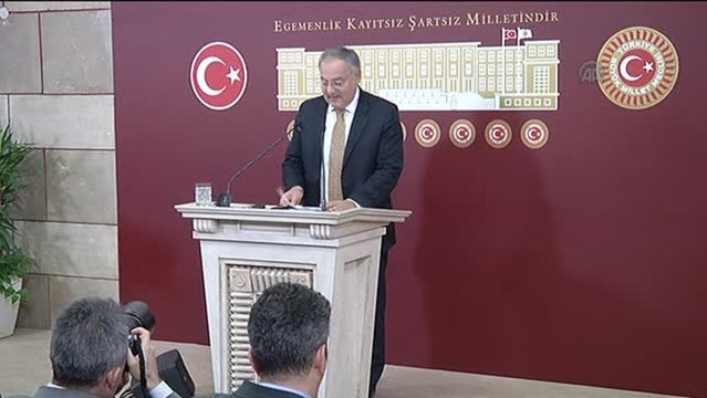 Haluk Koç, Meclis'te basın toplantısı düzenledi -