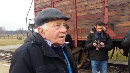 Voyage mémoire à Auschwitz-Birkenau : un rescapé témoigne